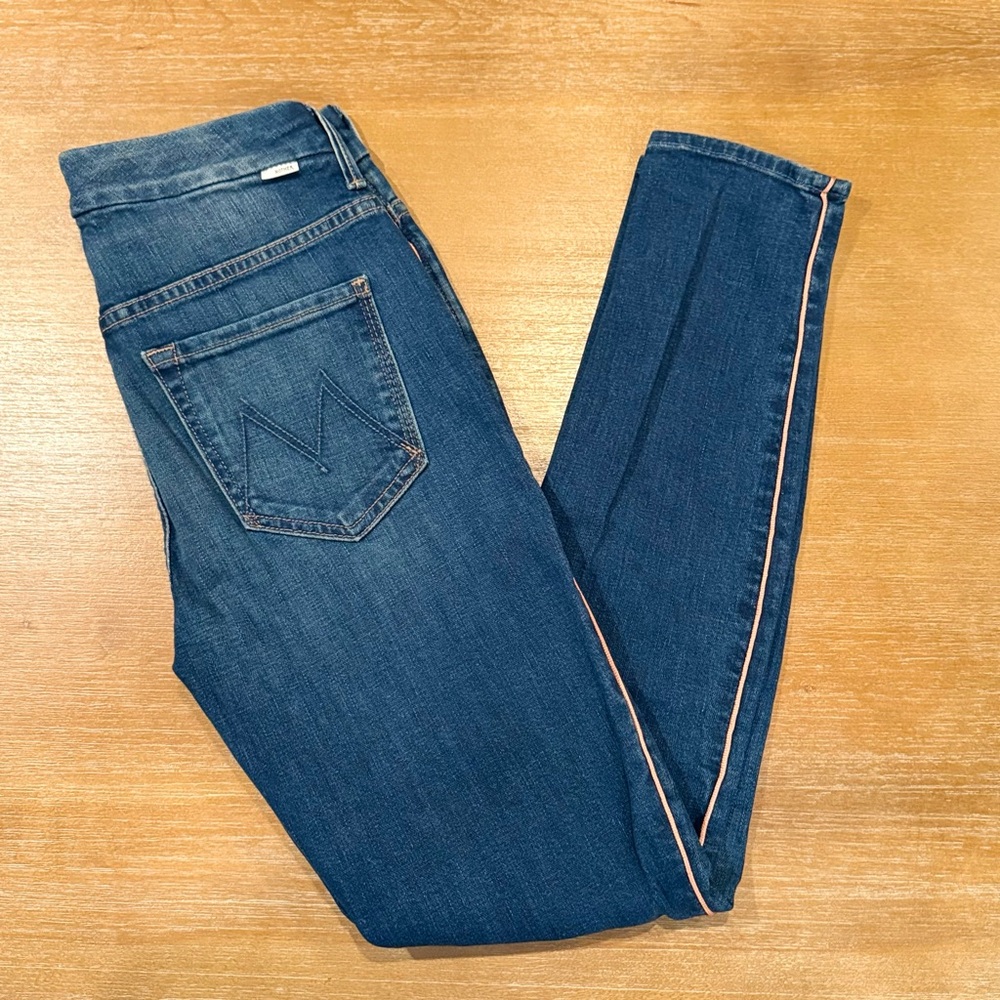 Mother High Waisted Looker What I Had Before I Had You Skinny‎ Jeans Size 27